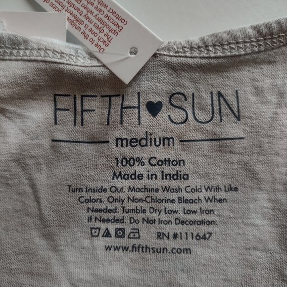 NWT, Pride Tank Top Grey Woman's Size M - Picture 3 of 3